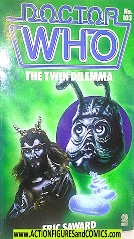doctor who TWIN DILEMMA 1985 first print book pb