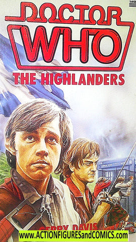 doctor who HIGHLANDERS 1985 first print book pb