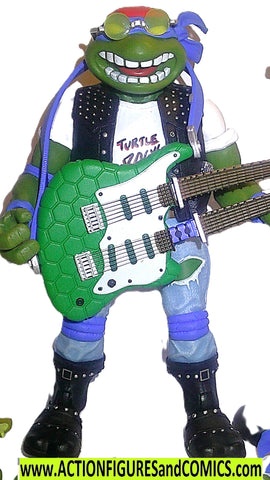 teenage mutant ninja turtles LEONARDO Rock n Roll 7 inch super7