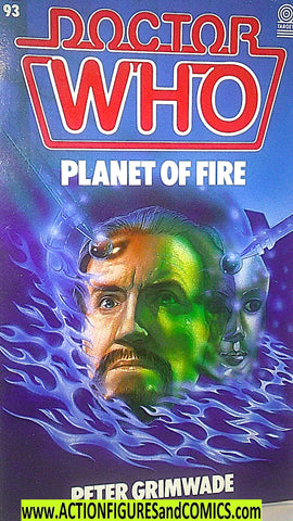 doctor who PLANET of FIRE 1984 1st pint pb dr vintage