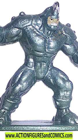 Nano Metalfigs Marvel RHINO Spider-Man die cast blue