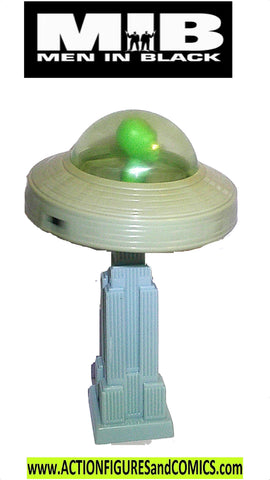 MIB Men in Black UFO with Skyscraper building movie