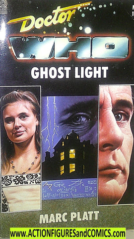 doctor who GHOST LIGHT 1990 1st pint pb dr vintage