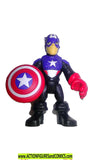 Marvel Super Hero Adventures CAPTAIN AMERICA motorcycle driver