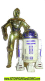 star wars action figures C-3PO & R2-D2 1995 wave 1 potf