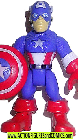 Marvel Super Hero Adventures CAPTAIN AMERICA Jungle squad
