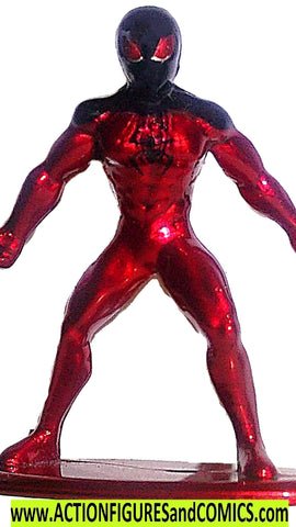 Nano Metalfigs Marvel SPIDER-MAN red black 1.5 inch diecast