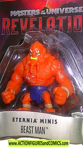 masters of the universe BEAST MAN 2 inch Minis He-man moc