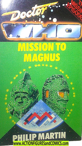 doctor who MISSION to MAGNUS 1990 First print pb dr vintage