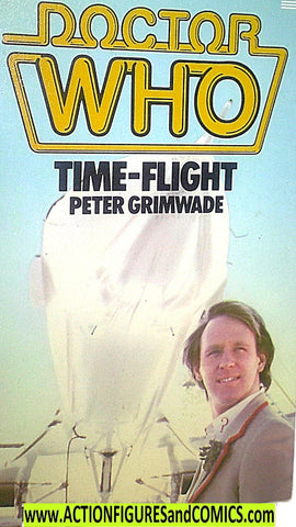 doctor who TIME FLIGHT 1983 1984 Third print pb dr vintage