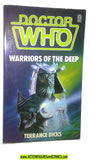 doctor who WARRIORS of the DEEP 1984 First print pb dr vintage