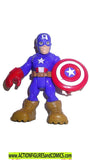 Marvel Super Hero Adventures CAPTAIN AMERICA helicopter pilot