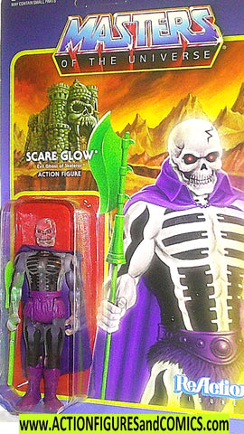 Masters of the Universe SCAREGLOW ReAction clear super7 moc
