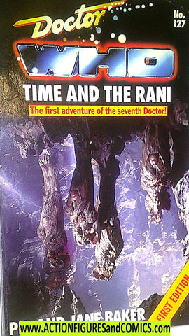 doctor who TIME and the RANI 1987 first print pb dr vintage