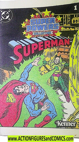 Super powers SUPERMAN 1983 mini comic dc 1984