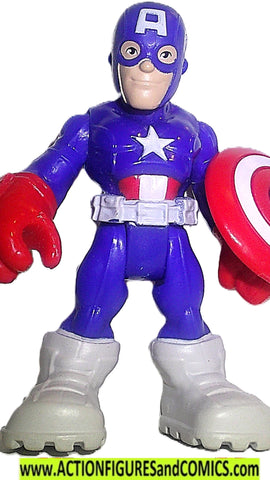 Marvel Super Hero Adventures CAPTAIN AMERICA Space