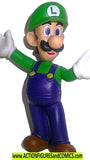 World of Nintendo LUIGI 2.5 inch super mario bros pvc