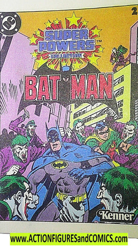 Super powers BATMAN 1984 mini comic dc kenner 1983