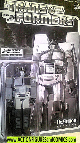 Transformers Reaction OPTIMUS PRIME movie black grey moc