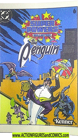 Super powers PENGUIN 1984 mini comic dc batman 1983