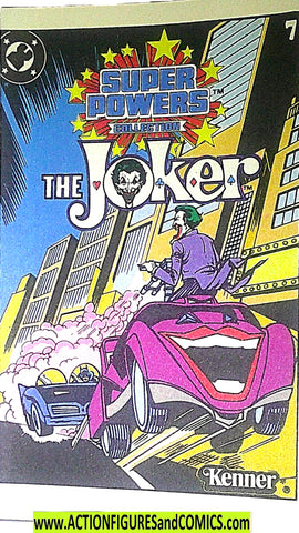 Super powers JOKER 1984 mini comic dc batman 1983