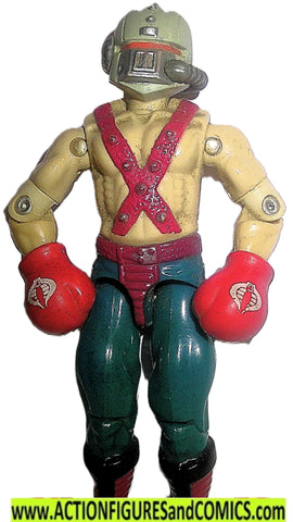 Gi joe BIG BOA 1987 w Mouth piece boxing gloves gijoe