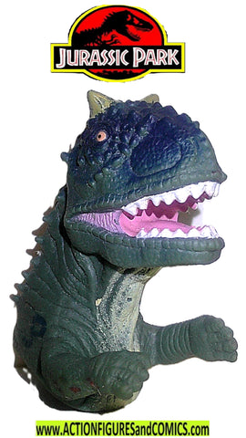 Jurassic Park CARNOTAURUS Finger Puppet Resaurus 1996