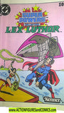 Super powers LEX LUTHOR 1984 mini comic dc Superman