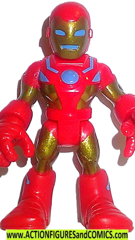 Marvel Super Hero Adventures IRON MAN Silver Centurion
