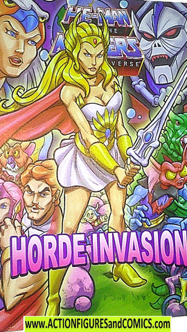 Masters of the Universe HORDE INVASION mini comic he-man