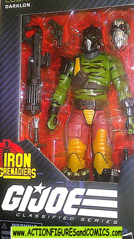 Gi joe DARKLON 6 inch Classified series 155 mib moc