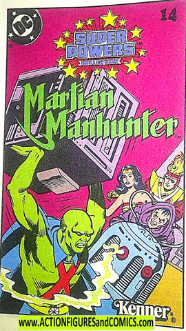Super powers MARTIAN MANHUNTER 1985 comic dc 1984