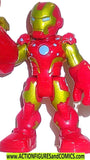 Marvel Super Hero Adventures IRON MAN repulsor squad