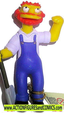 Simpsons WILLIE 2005 Greetings from Springfield pvc