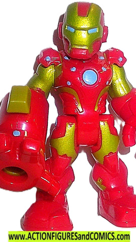 Marvel Super Hero Adventures IRON MAN repulsor squad