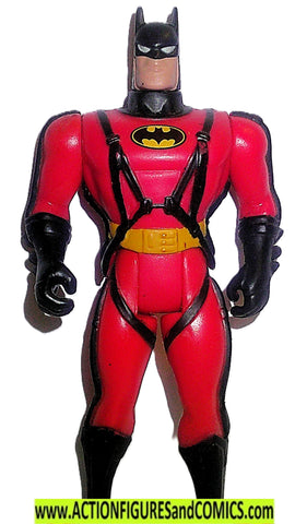 batman animated PARAGLIDER Batman 1995 kenner red