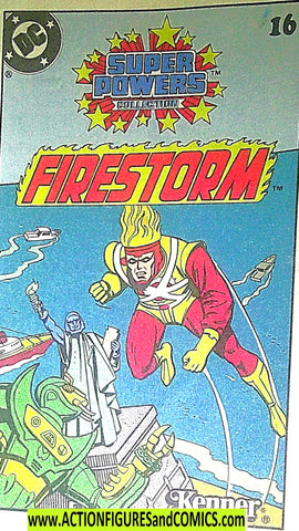 Super powers FIRESTORM 1985 mini comic dc kenner 1984
