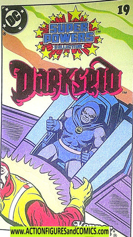 Super powers DARKSEID 1985 mini comic dc kenner 1984