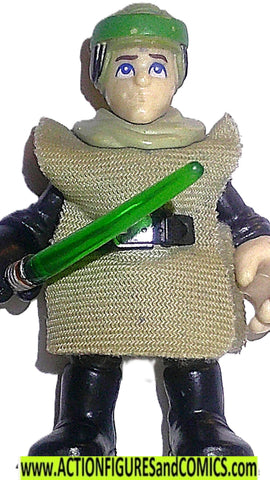 STAR WARS galactic heroes LUKE SKYWALKER speeder bike rider