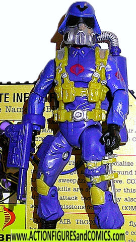 gi joe COBRA AIR TROOPER 2008 25th anniversary complete