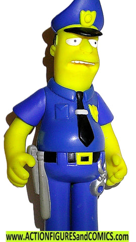 simpsons EDDIE 2002 police officer playmates cop
