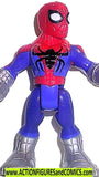 Marvel Super Hero Adventures SPIDER-MAN silver space squad
