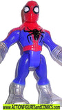 Marvel Super Hero Adventures SPIDER-MAN silver space squad