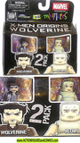 minimates WOLVERINE vs BLOB x-men marvel movie moc mib