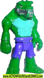 DC imaginext KILLER CROC blue shorts metal mouth batman