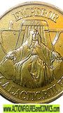 star wars EMPEROR PALPATINE COIN Gold Millenium gold