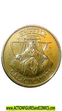 star wars EMPEROR PALPATINE COIN Gold Millenium gold