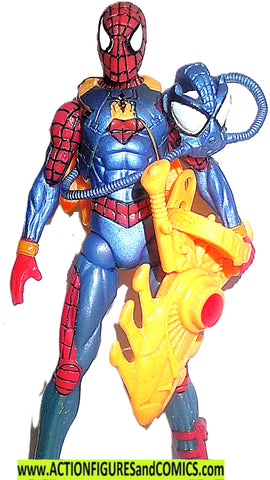 marvel universe SPIDER-MAN dive attack diver scuba gear
