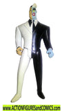 batman animated series TWO FACE 2001 Toys R Us white black dc universe