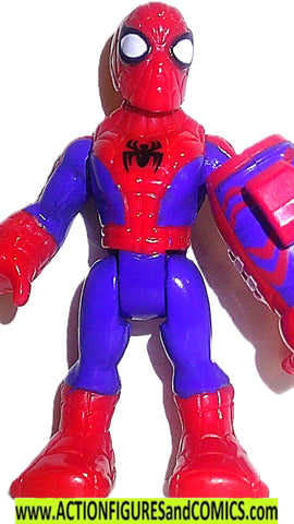 Marvel Super Hero Adventures SPIDER-MAN shootin squad